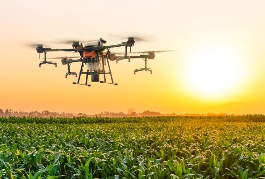 drone-DJI-Agricultura-1024x692 La Tecnología en el Ámbito Agrícola: Revolución a Través de la Agricultura de Precisión.